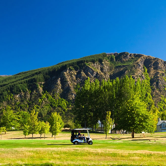 Millbrook Golf Resort in Queenstown, New Zealand