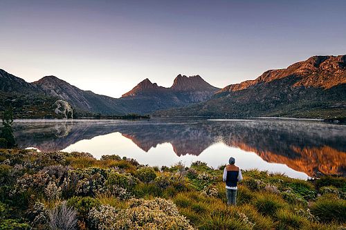Cradle Mountain National Park at Sunrise - Book Your Australia Vacation - Australia Travel Agency