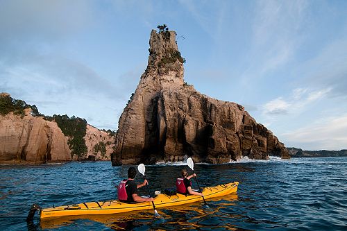 Kayaking in the Coromandel, New Zealand
