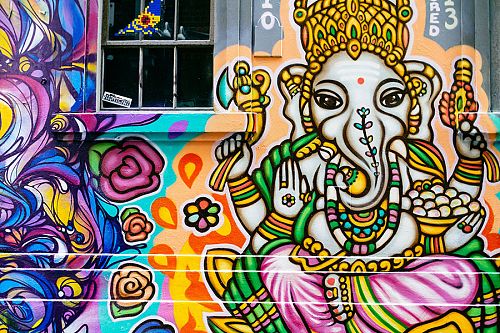Street art Melbourne Australia Hosier Lane