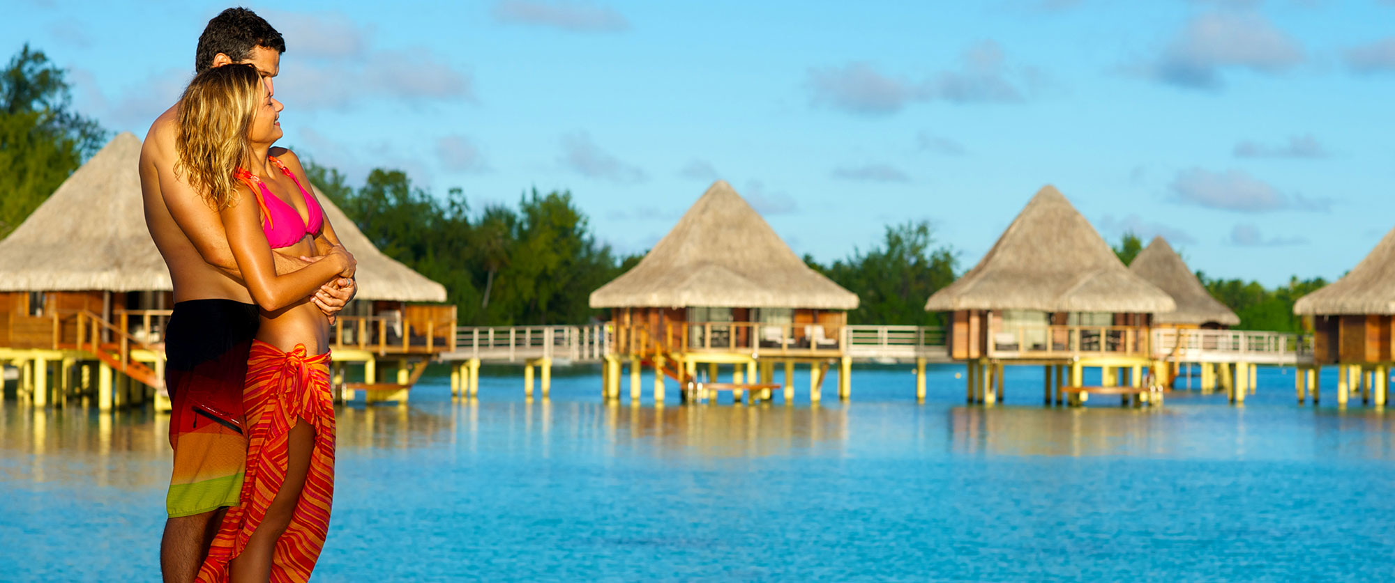 Romantic honeymoon packages - overwater bungalows - honeymoon - vacation - romance