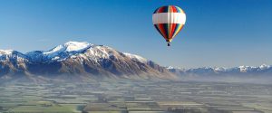 Hot Air Balloon Over the Canterbury Plains - Book Your Trip to New Zealand - New Zealand Travel Agency