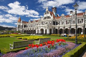 Historic Dunedin Rail Station - Book Your Trip to New Zealand - New Zealand Travel Agency