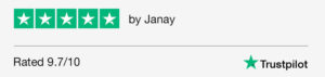 Trustpilot Review Signature - Janay