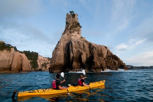 Kayaking in the Coromandel, New Zealand