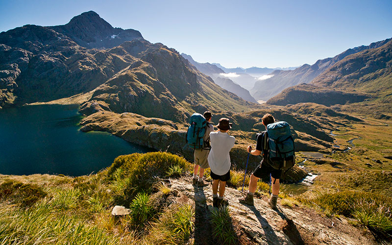 Hiking the Routeburn Track in New Zealand