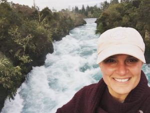 Overlooking Huka Falls