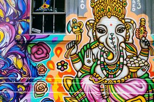 Street art Melbourne Australia Hosier Lane