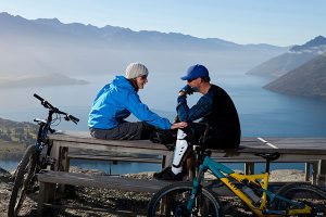 Bike to Bob's Peak, Queenstown, New Zealand