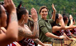 Maori cultural interactions at Te Puia, Rotorua, New Zealand