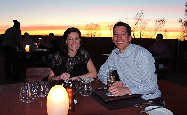 Tali Wiru dinner Ayers Rock