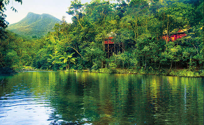 Silky Oaks Lodge Australia - Lodge Seen from River