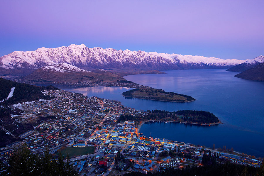 Sunset View on Bob's Peak, Queenstown