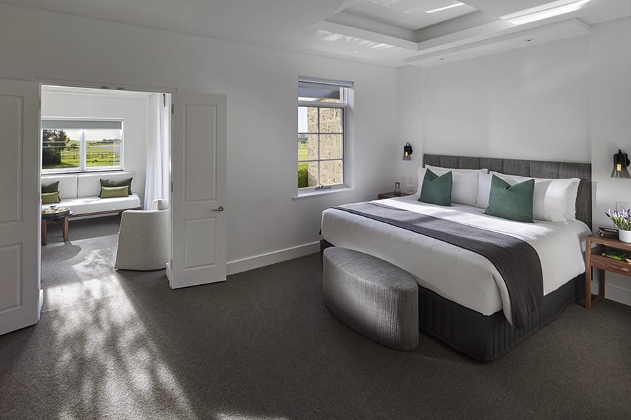 the-louise-barossa-valley-australia-900x600-stonewell-suite-bedroom Stonewell Suite bedroom at The Louise - Luxury villa in Barossa Valley wine country